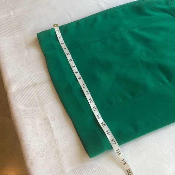 The Limited Women’s Size 4 Emerald Green Pencil Dress Skirt Back Zip Knee-High - Picture 12 of 16